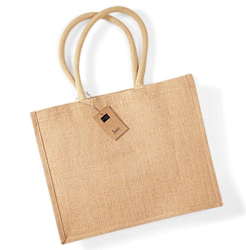WESTFORD MILL JUTE CLASSIC SHOPPER BAG