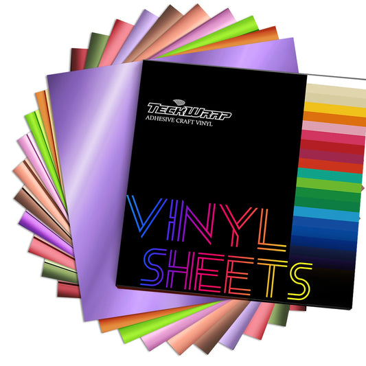 TECKWRAP BUBBLE FREE MIRROR CHROME SHEET PACK