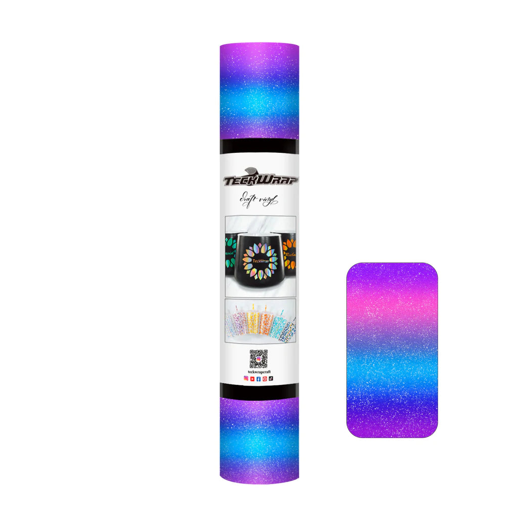 TECKWRAP PERMANENT RAINBOW STRIPES