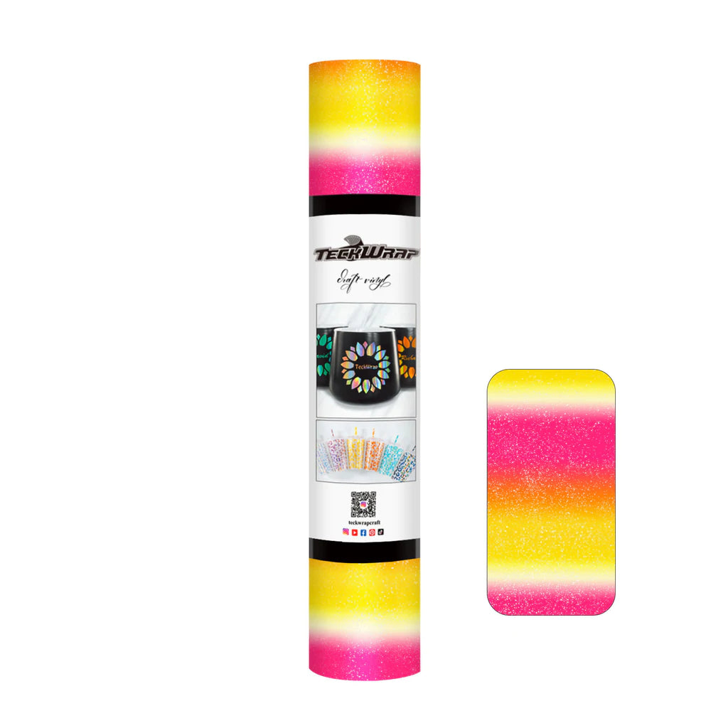 TECKWRAP PERMANENT RAINBOW STRIPES