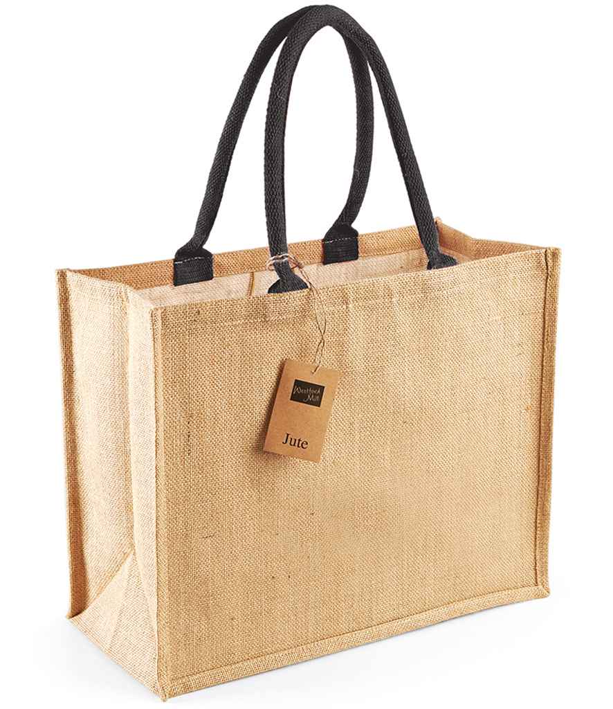 WESTFORD MILL JUTE CLASSIC SHOPPER BAG