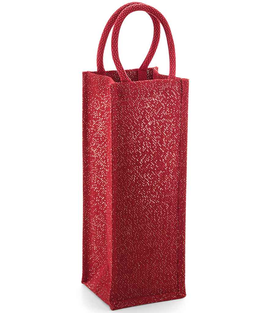 Westford Mill Shimmer Jute Bottle Bag W433