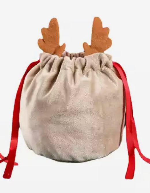 VELVET REINDEER ANTLER POUCH / BAGS