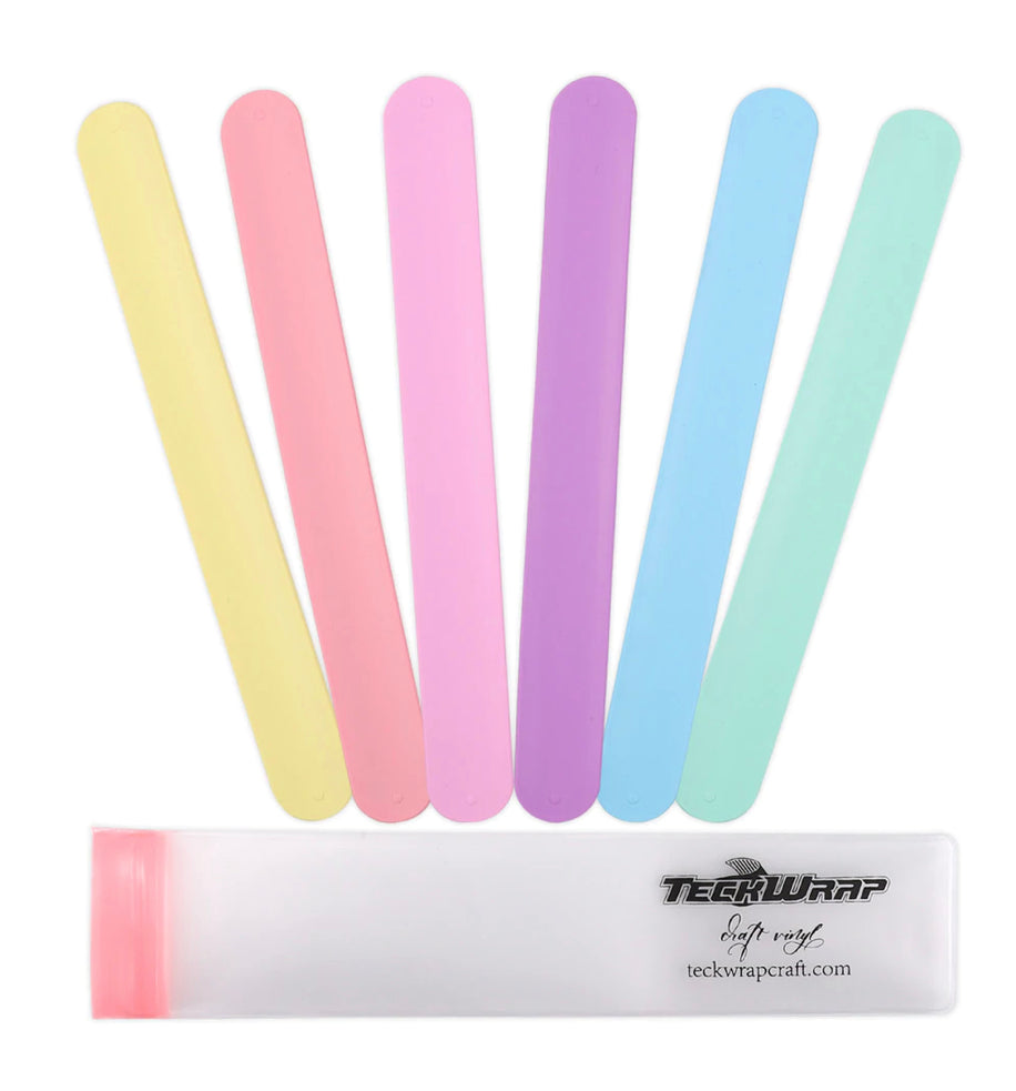 TECKWRAP SILICONE SLAP BANDS PACK OF 6