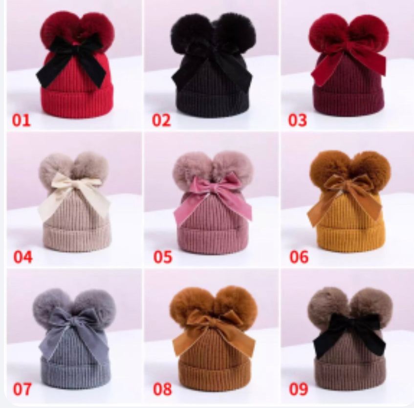 Pom Pom hats
