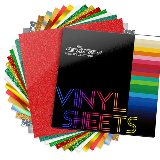 CHRISTMAS TECKWRAP - SHEET PACKS - PERMANENT VINYL