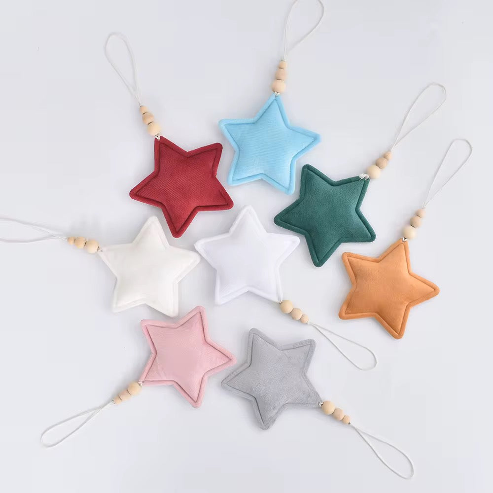 VELVET STAR DECORATION