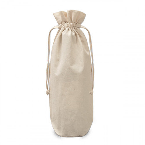 NATURAL COTTON BOTTLE  BAG