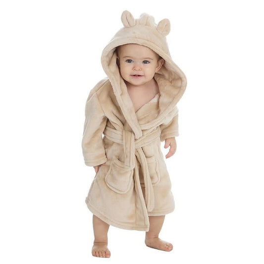 BABY HOODED DRESSING GOWN