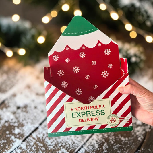 Santa Express Envelope Box / Christmas box