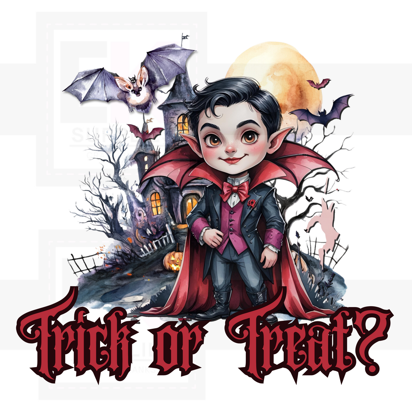 DIGITAL DOWNLOAD - HALLOWEEN VAMPIRE BOY