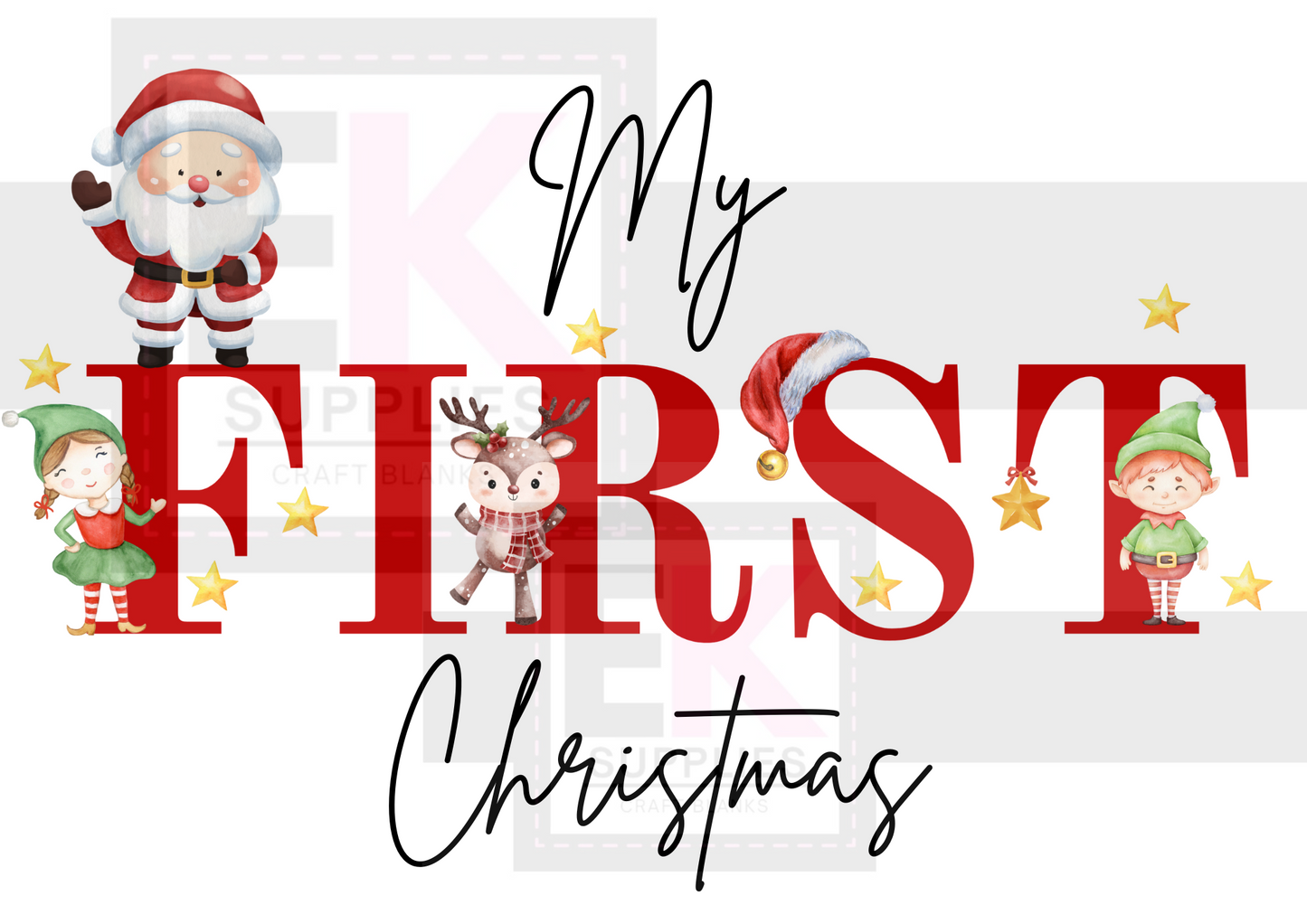 DIGITAL DOWNLOAD -MY 1ST XMAS