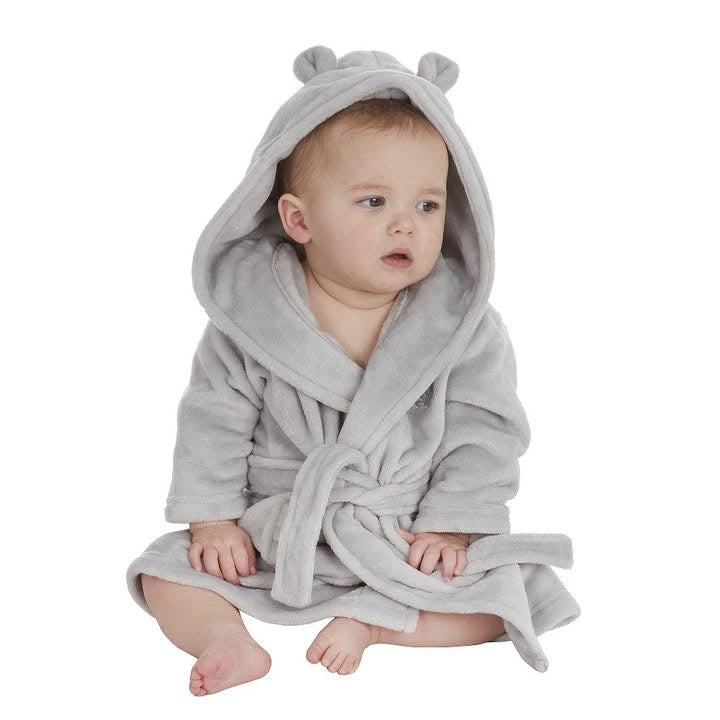 BABY HOODED DRESSING GOWN