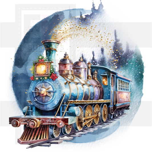 DIGITAL DOWNLOAD - SANTA EXPRESS TRAIN