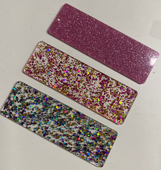 GLITTER BOOKMARK