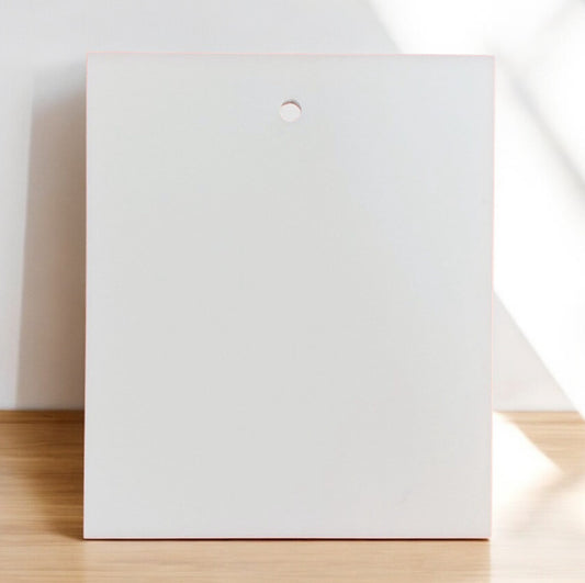 WHITE ACRYLIC HANGING POLAROID