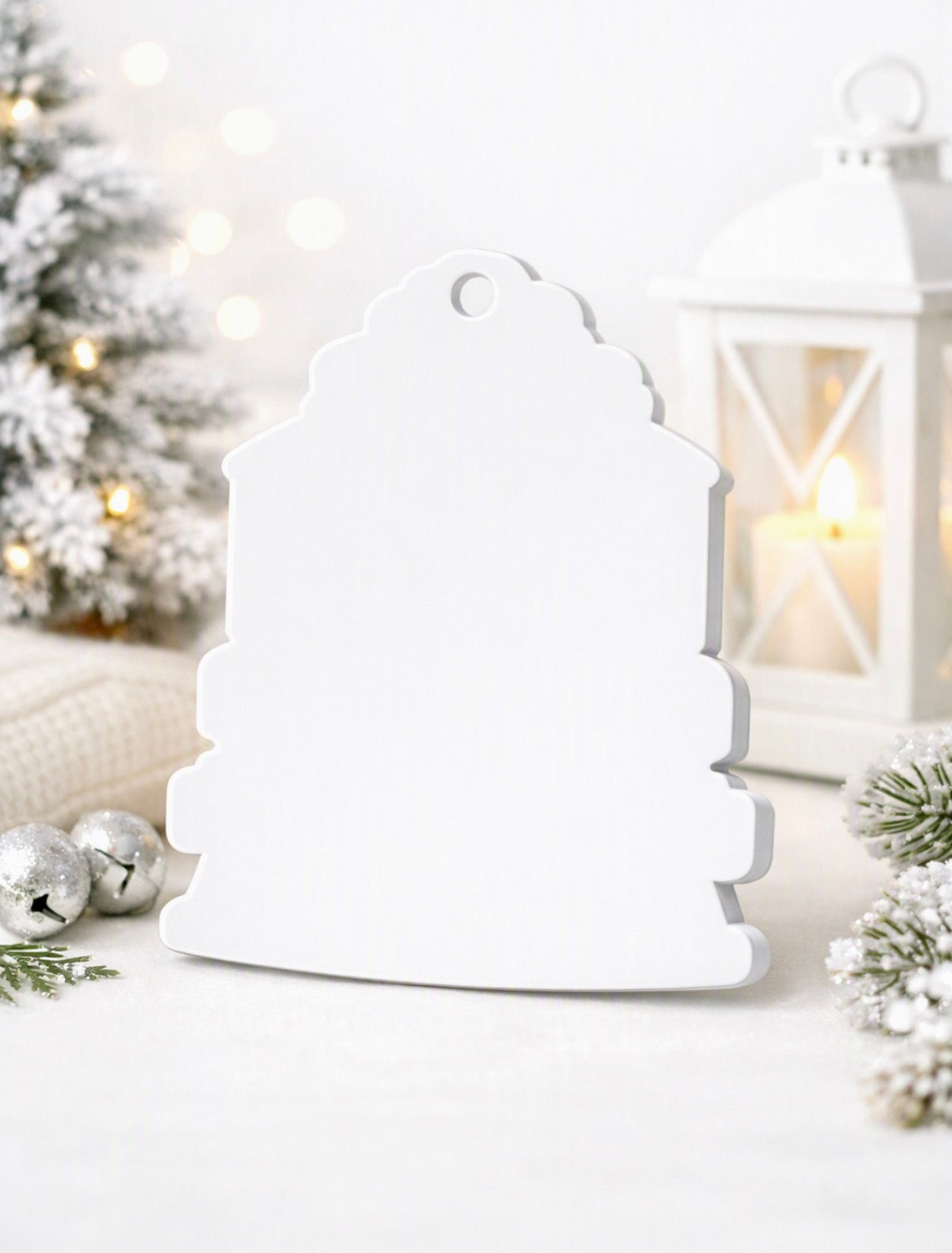 White Acrylic Hanging Train