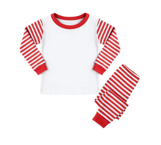 PRE ORDER RED STRIPE PYJAMAS -CHILDRENS