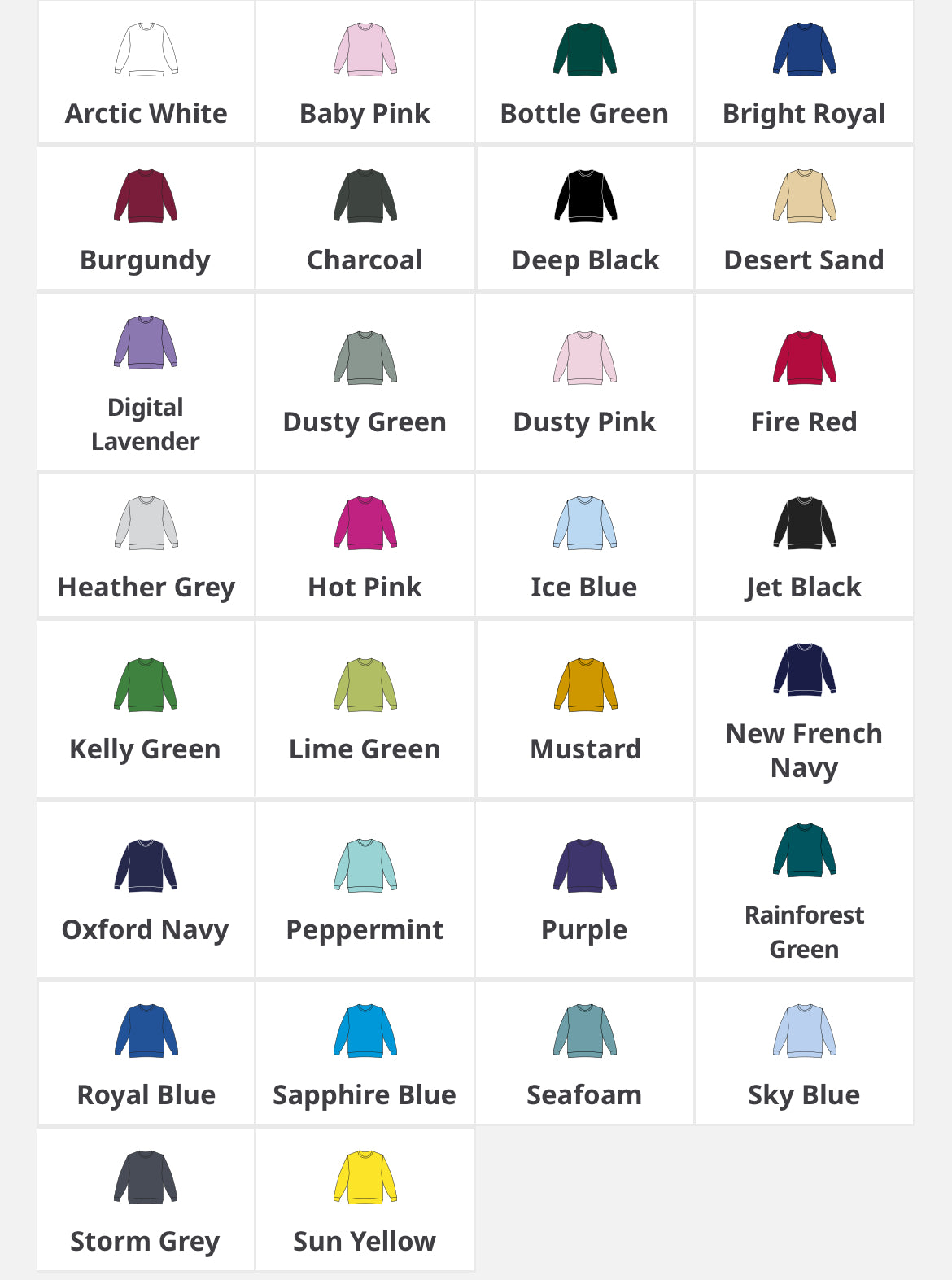 AWDIS KIDS SWEATSHIRT JH030B