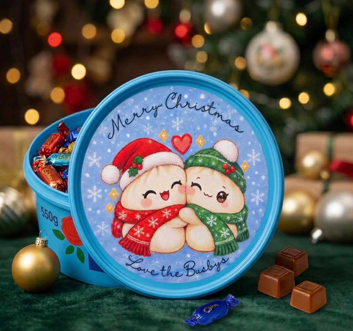 Chocolate / sweet tub dumpling hug