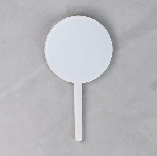 Acrylic white paddle / back to school paddle / wedding panel