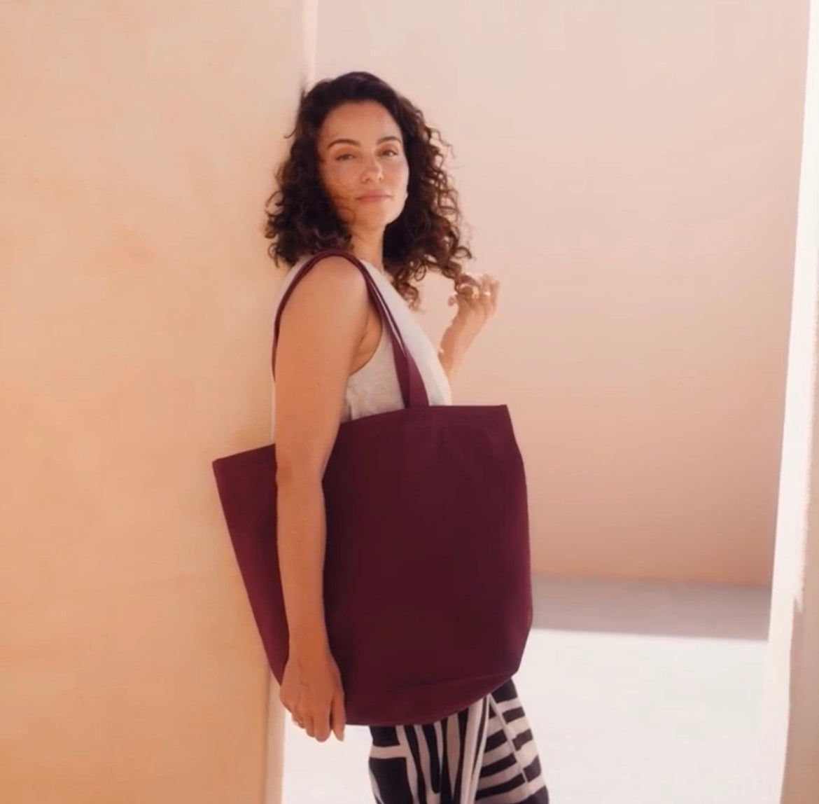 WESTFORD MILL HEAVY CANVAS TOTE BAG