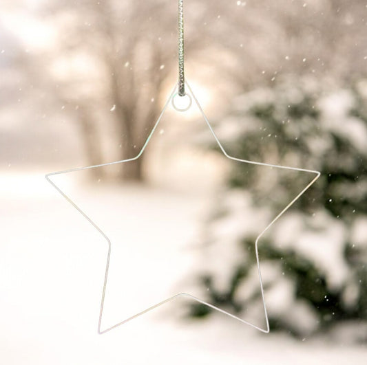 CLEAR ACRYLIC STAR