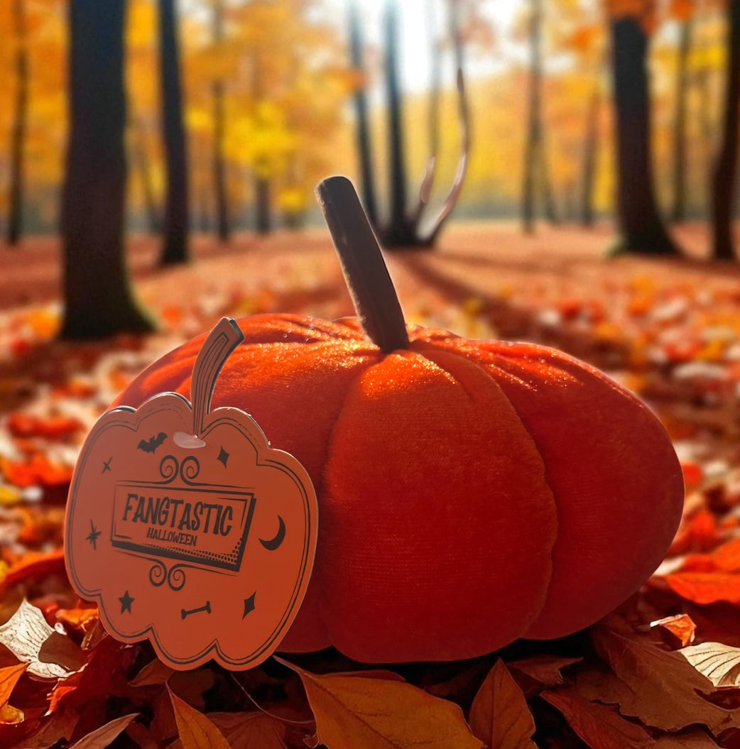 VELVET PLUSH PUMPKIN