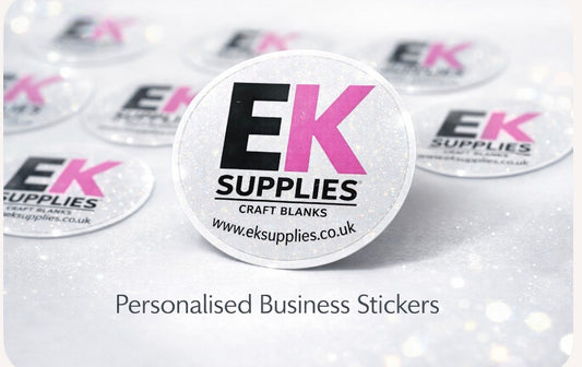 Circle Business Logo High Quality Water Resistant stickers