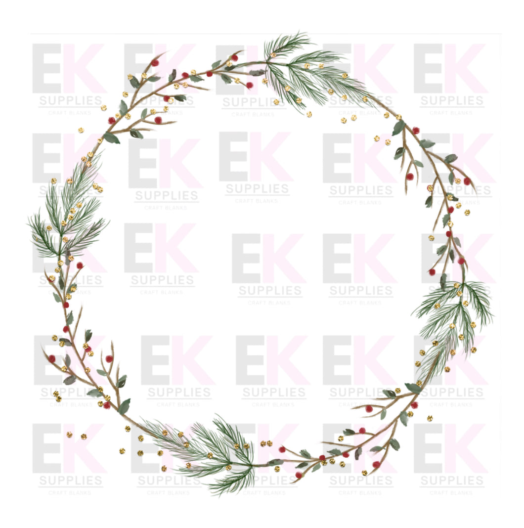 DIGITAL WREATH MISTLETOE