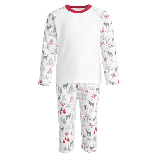 PRE ORDER - WOMENS CHRISTMAS REINDEER PRINT PYJAMAS