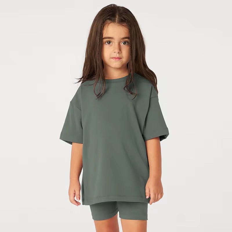 KIDS TALES GIRLS CYCLING SHORT SETS