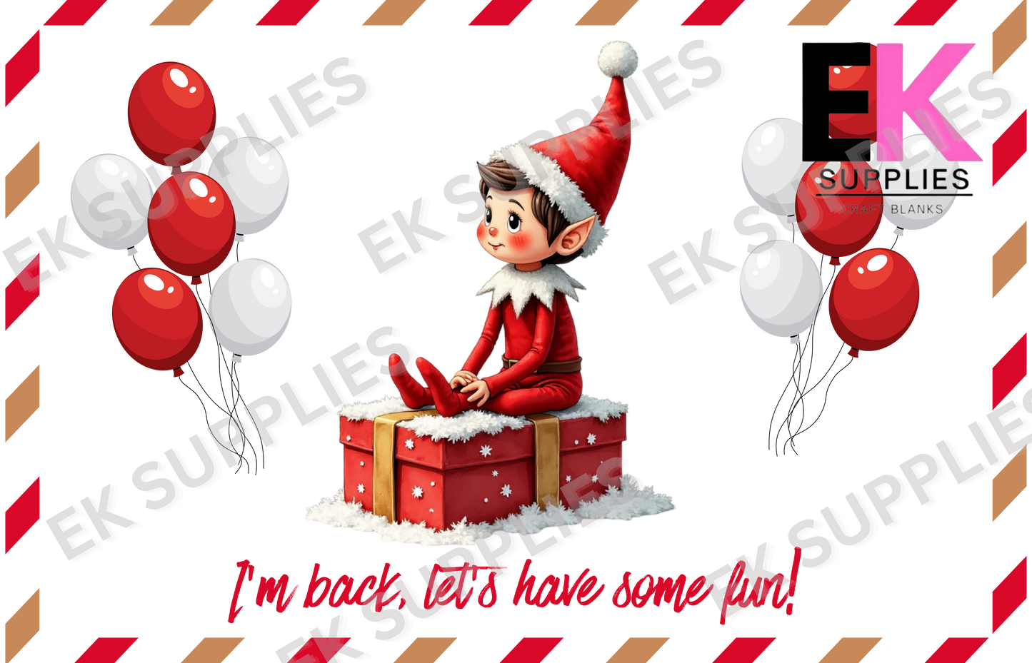 DIGITAL DOWNLOAD - ELF TREAT BOX LABEL (ap)