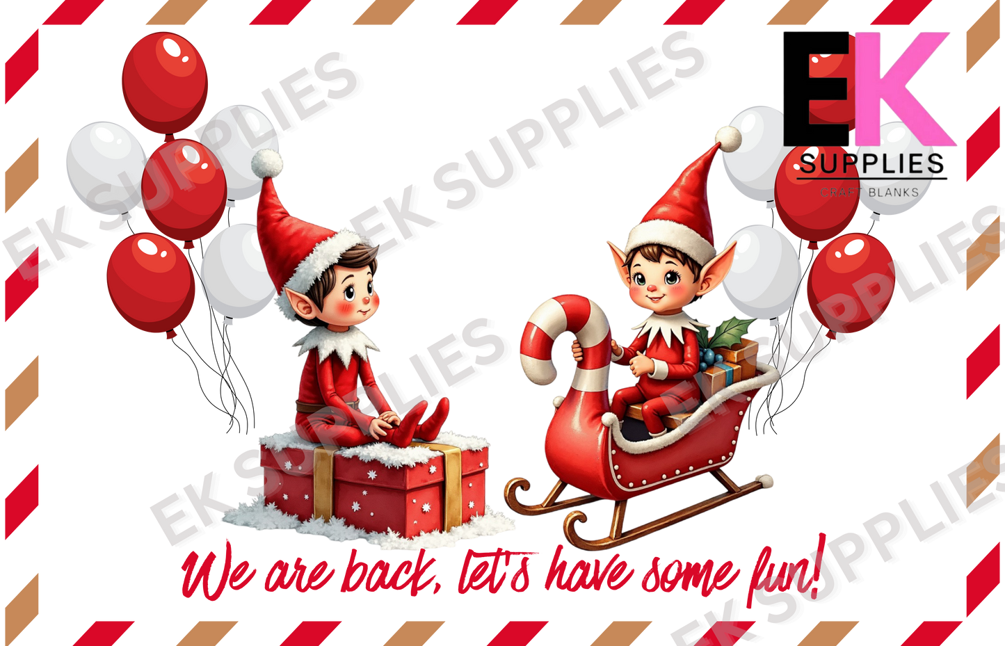 DIGITAL DOWNLOAD - ELF TREAT BOX LABEL (ap)