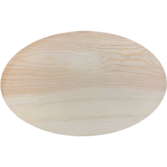 OVAL WOODEN PLAQUE 19