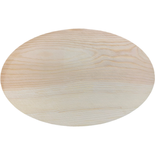 OVAL WOODEN PLAQUE 19