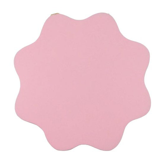 PINK FLOWER DOOR PLAQUE