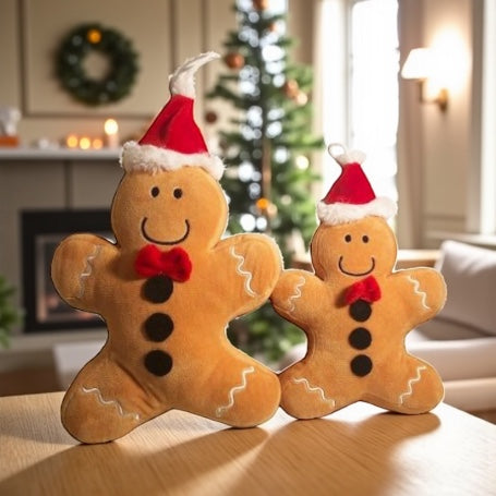 GINGERBREAD MEN - SANTA HAT