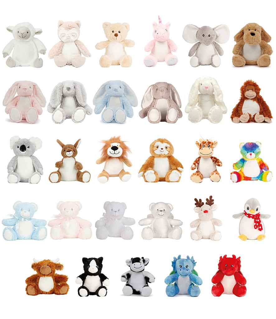 MUMBLES MM60 PRINTME ANIMAL TEDDIES - 30CM