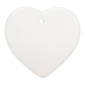 SUBLIMATION CERAMIC HEART