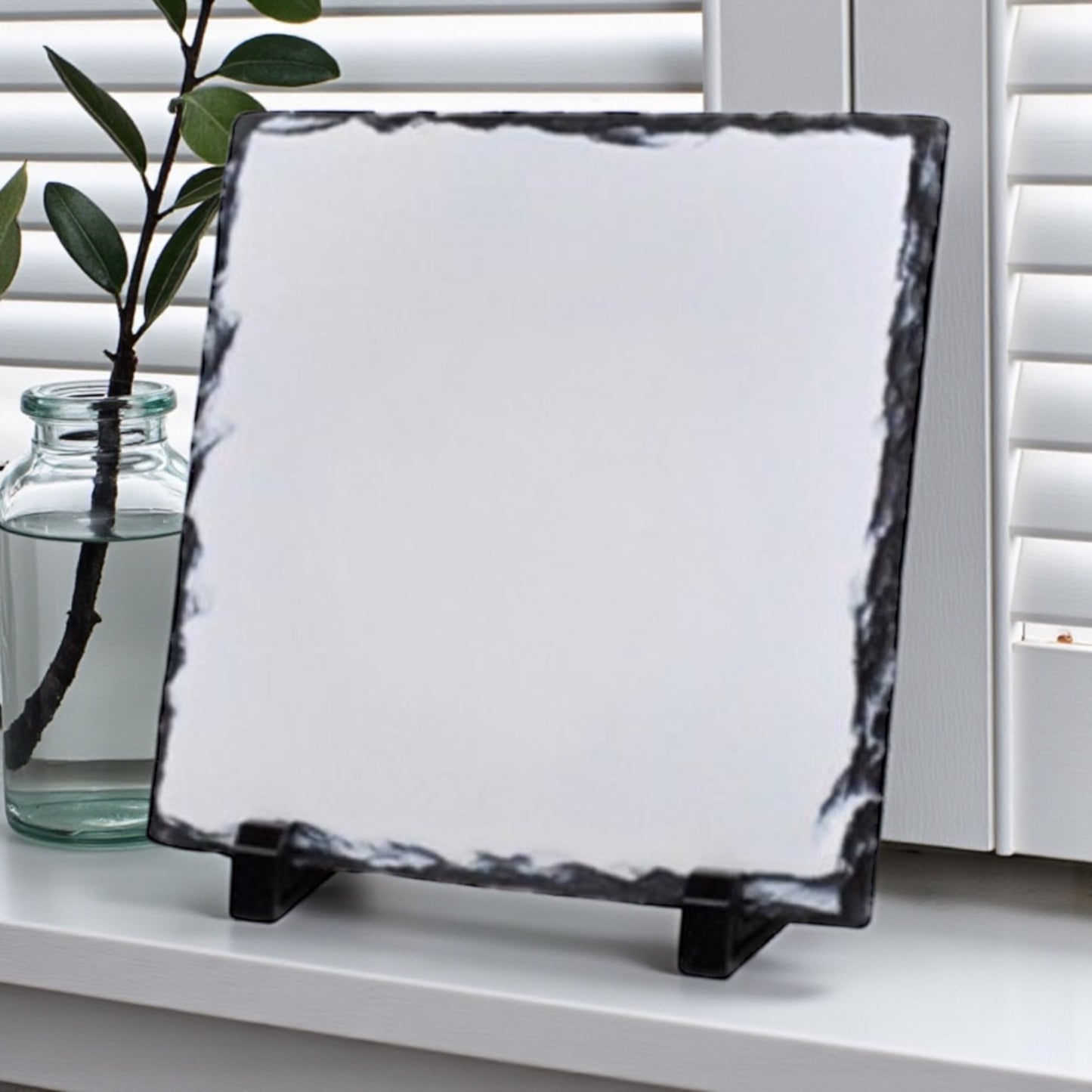 15x15cm photo rock slate