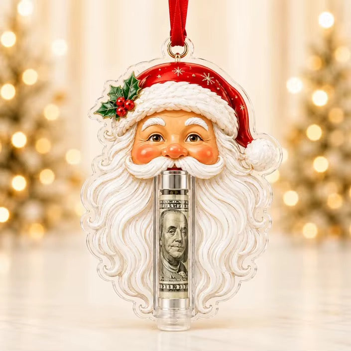 ⭐ pre order due start Nov ⭐ Acrylic Christmas money holder
