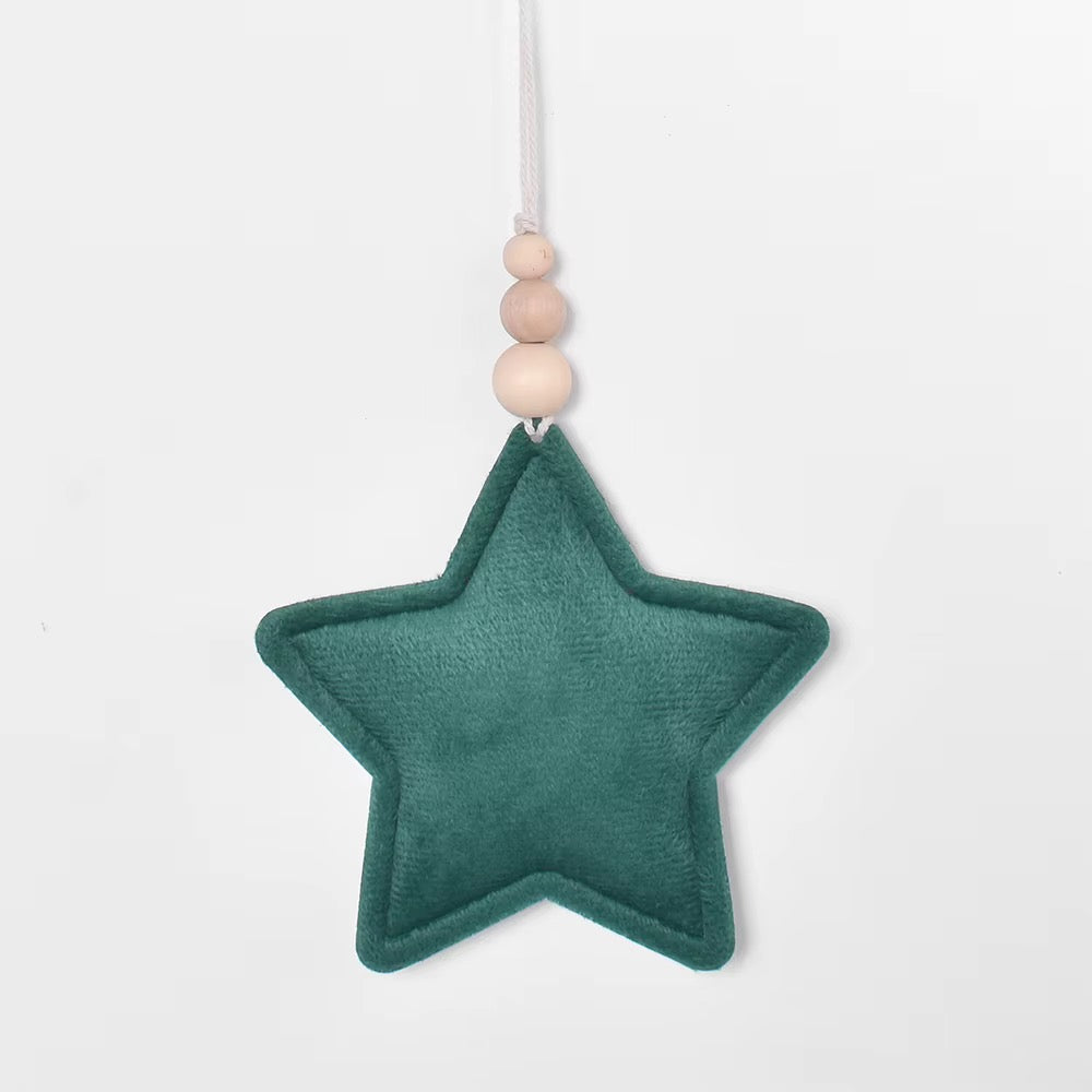⭐ Pre order due mid November ⭐ VELVET STAR DECORATION