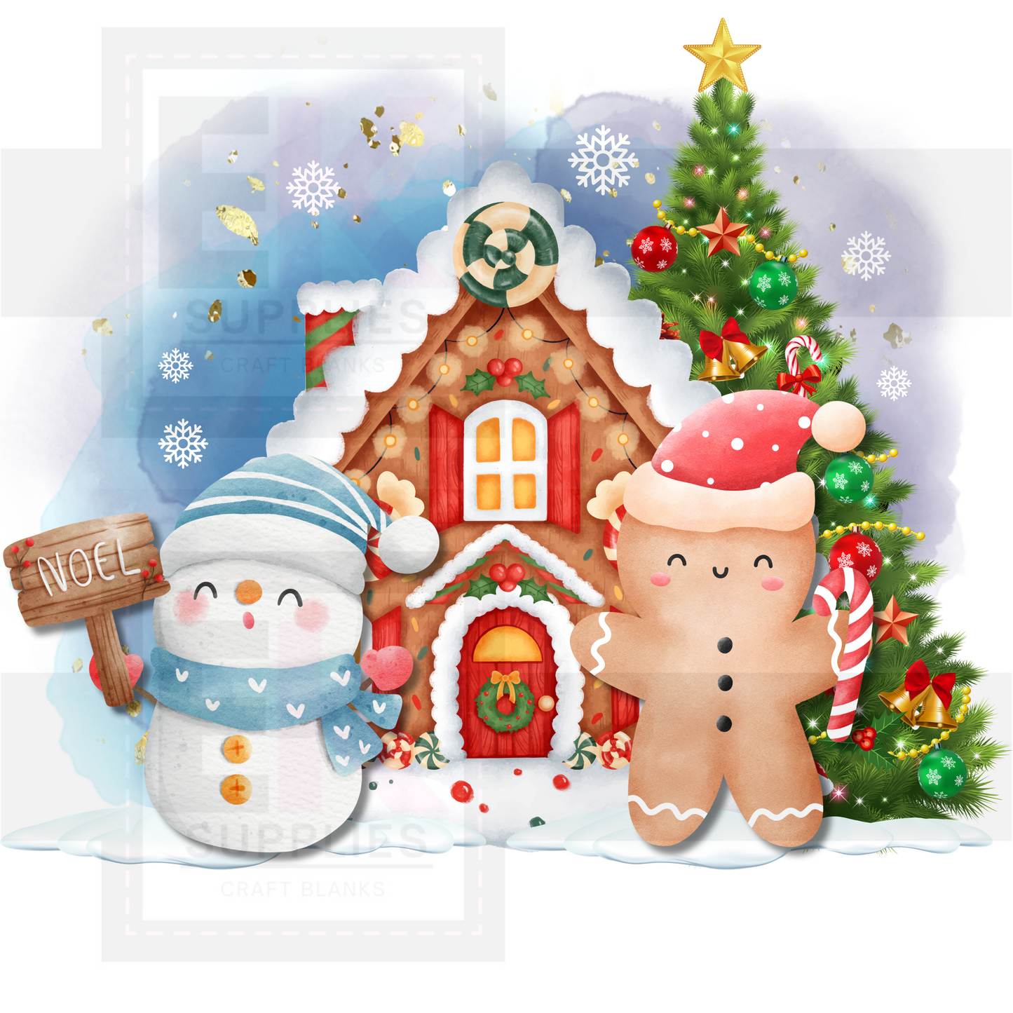 DIGITAL DOWNLOAD - GINGERBREAD HOUSE