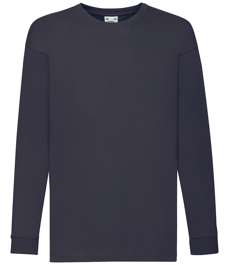 FRUIT OF THE LOOM KIDS LONG SLEEVE TSHIRT
