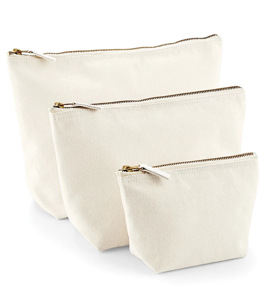 Westford Mill Canvas Accessory Bag - make up bag