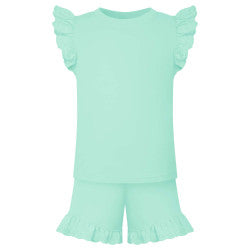 ANGLAISE FRILL SHORT SETS