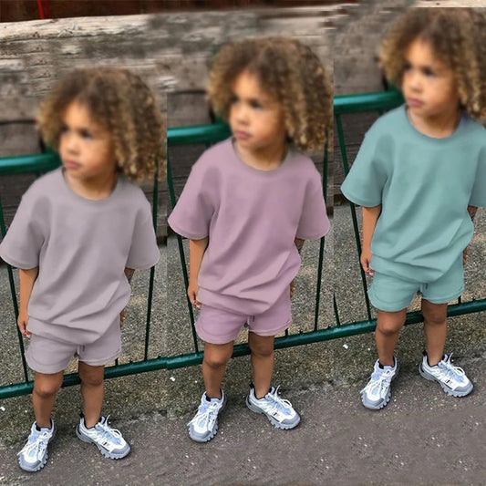 CLEARANCE BOYS SHORT SET