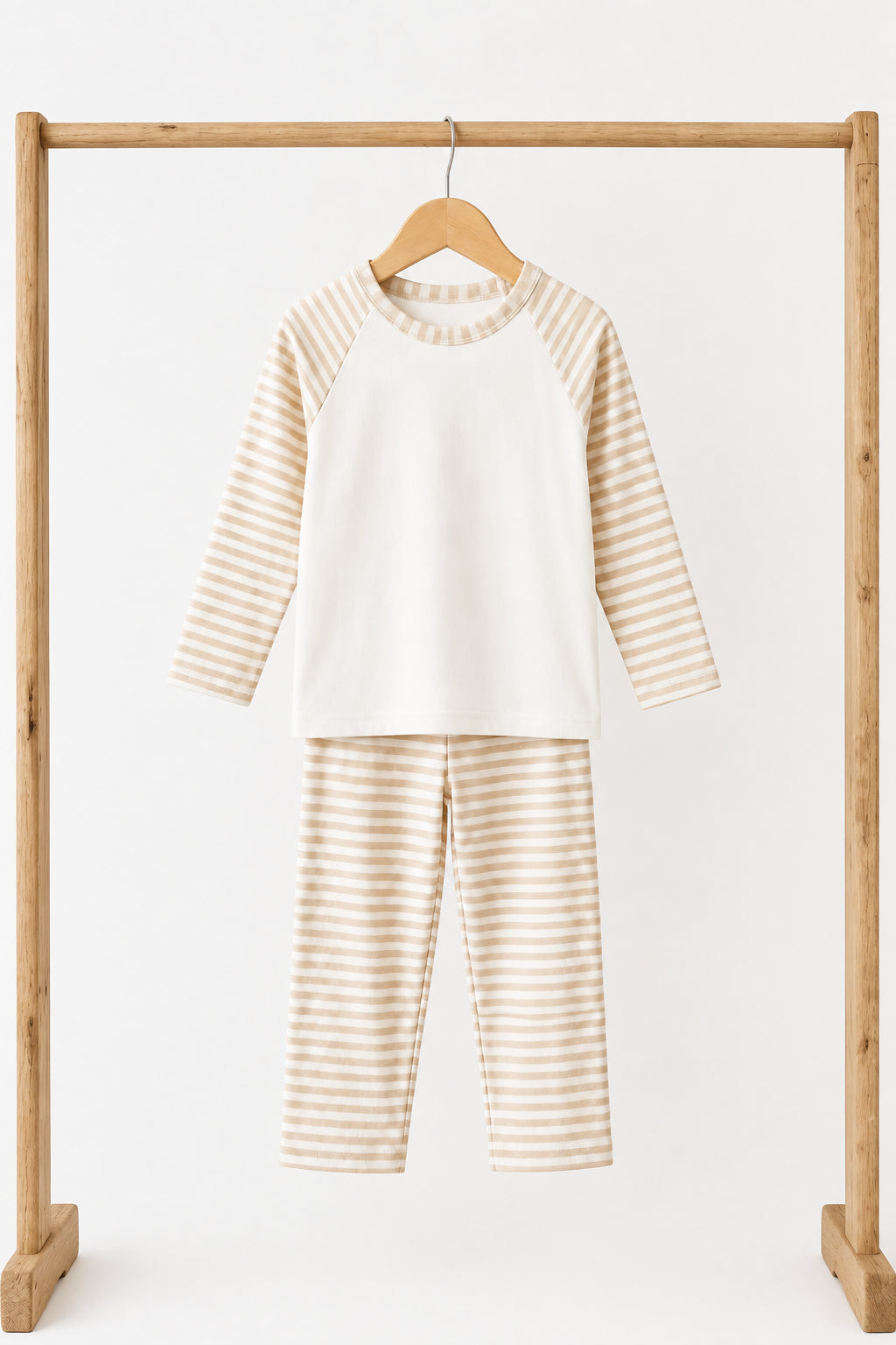 Raglan long Sleeve pyjamas - cotton