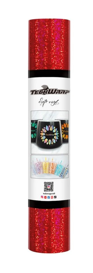 TECKWRAP PERMANENT VINYL HOLOGRAPHIC SPARKLE